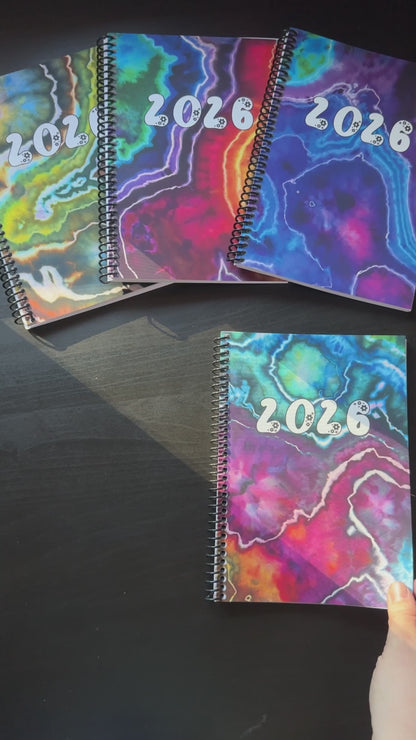 2026 WEEKLY Planner - A5 Spiral Softcover (READY TO SHIP)